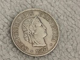 5 centimes/rappen 1907