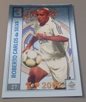 Mundicromo Card ROBERTO CARLOS Real Madrid Brasilien 2001-02