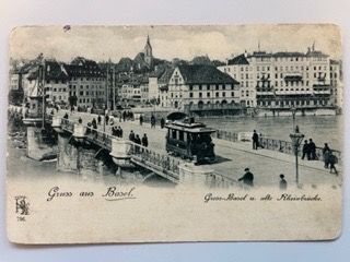 Cartoline postali: Gruss aus Basel – Usato da Sargans venduto da nicsam1815