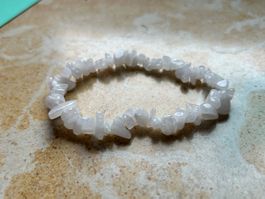 Armband Heilstein SCHNEE QUARZ (ca. 19 cm)