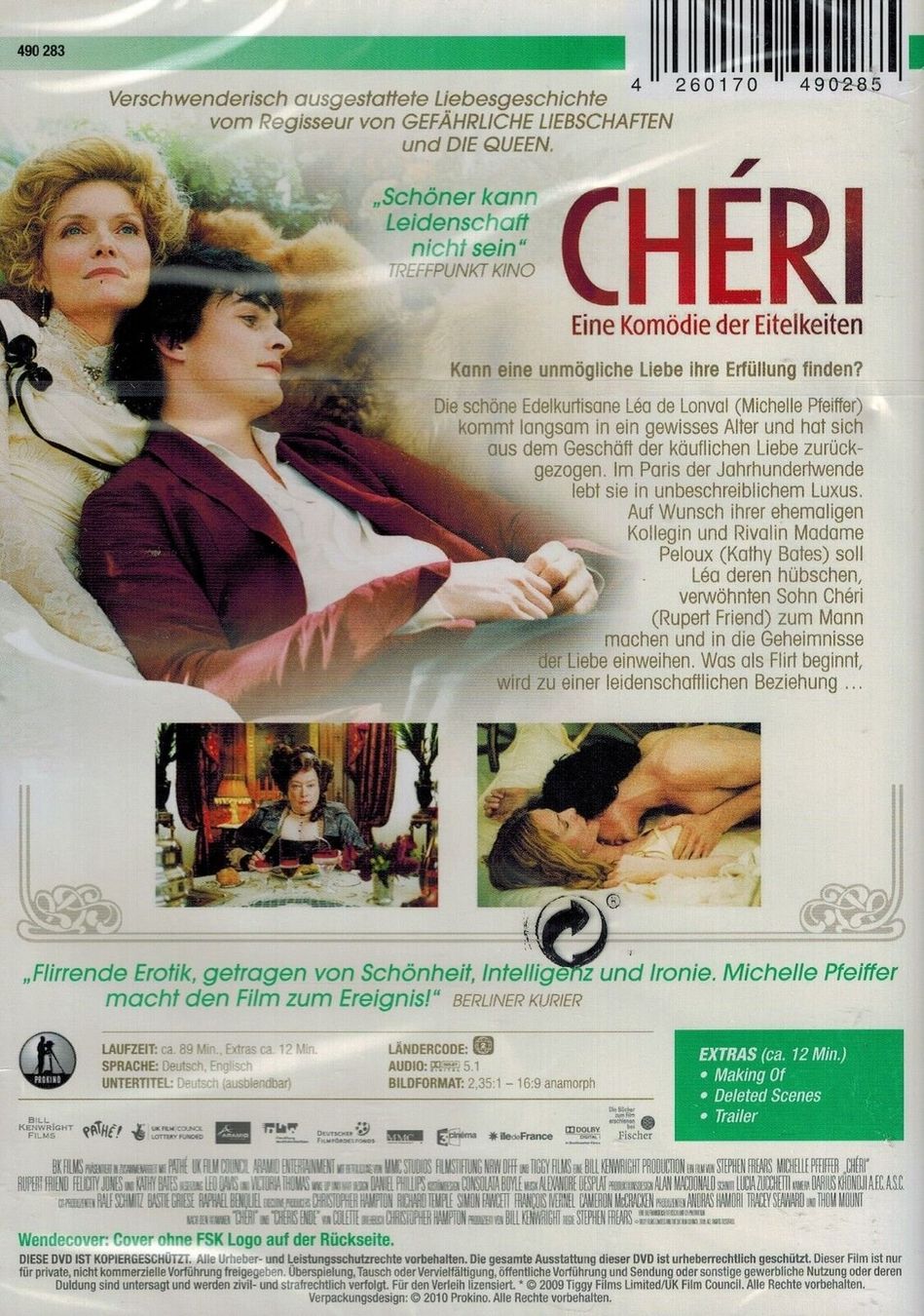 Tutti i DVDs: Chéri - Eine Komödie der Eitelkeiten              (De & Eng) – Usato da St.Galllen venduto da elkaphone 1
