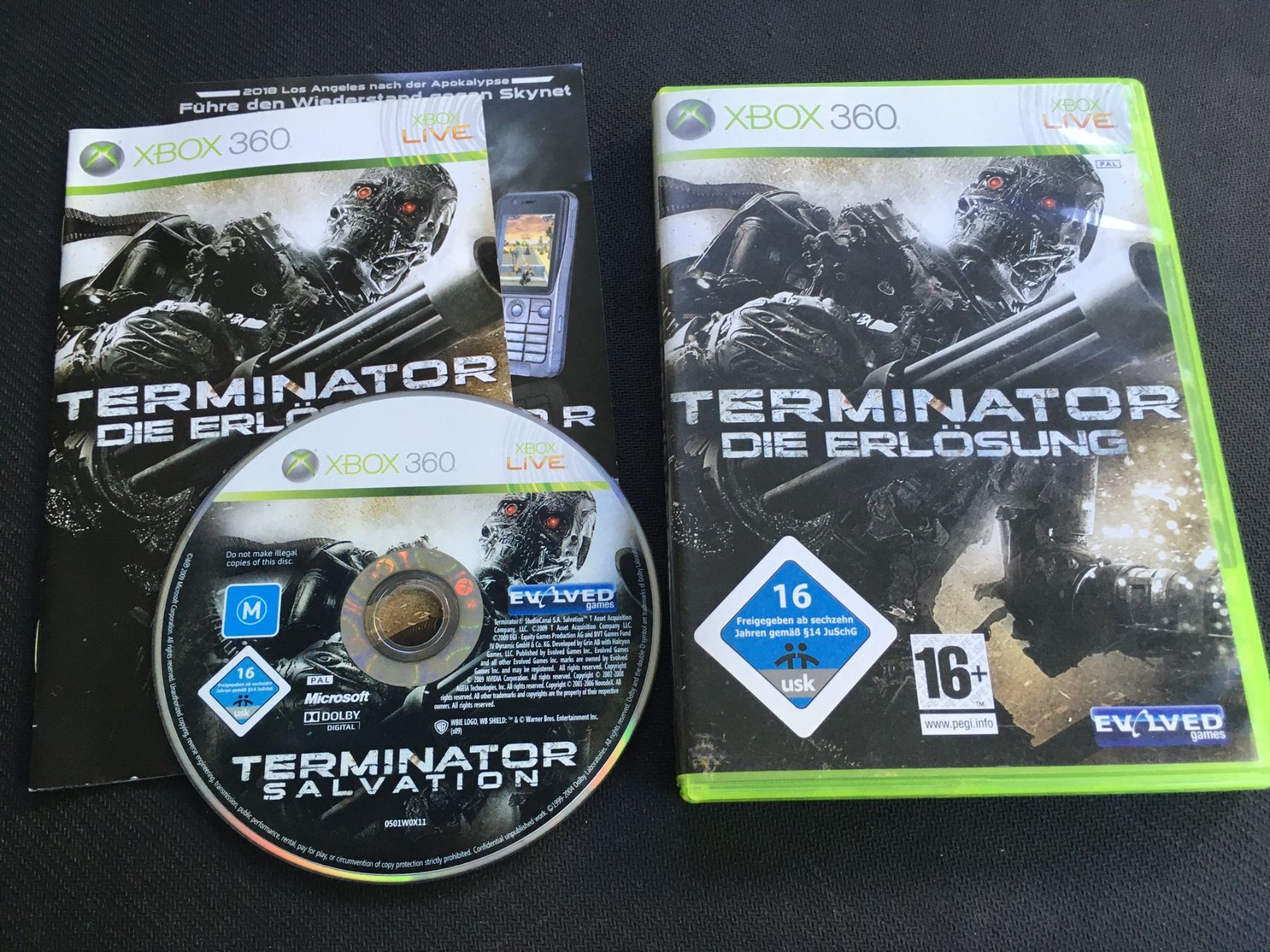 Microsoft Giochi: Terminator die Erlösung - Xbox 360 Game – Usato da St.Gallen venduto da Punktchen01