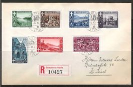 1944 : sauberer R-Brief aus CAMPIONE