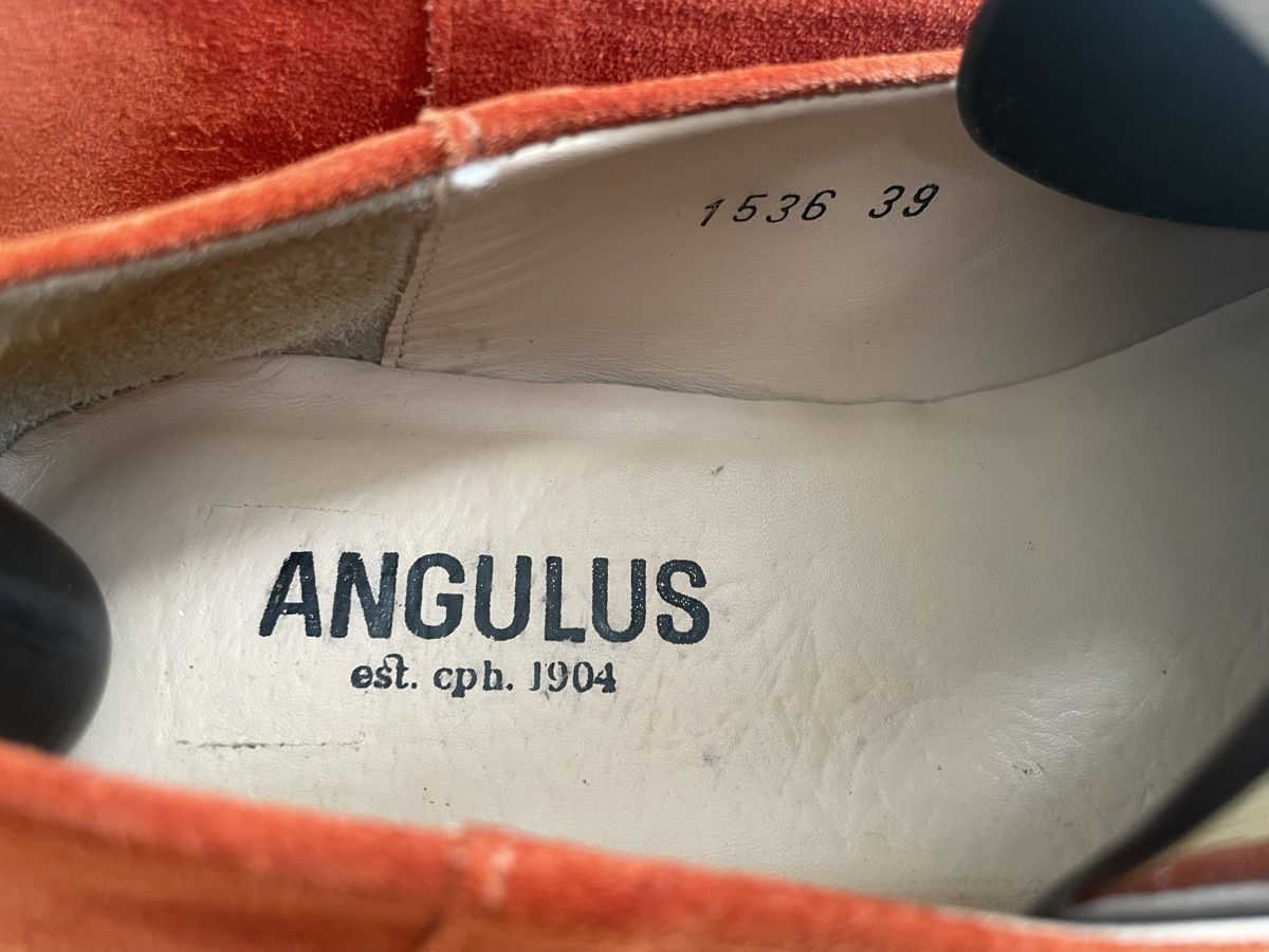 Scarpe da donna: Angulus: orange Wildlederbabouche - Gr.39 – Usato da Zürich venduto da Maxim0357 8