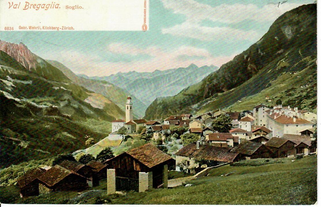 Cartoline postali: Val Bregaglia - Soglio – Usato da Hochdorf venduto da Ziegel-16
