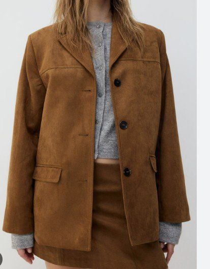 H&M Giacche: H&M Blazer, Wildlederoptik, Gr.L, oversized – Usato da Nürensdorf venduto da 2ND_STORY 4