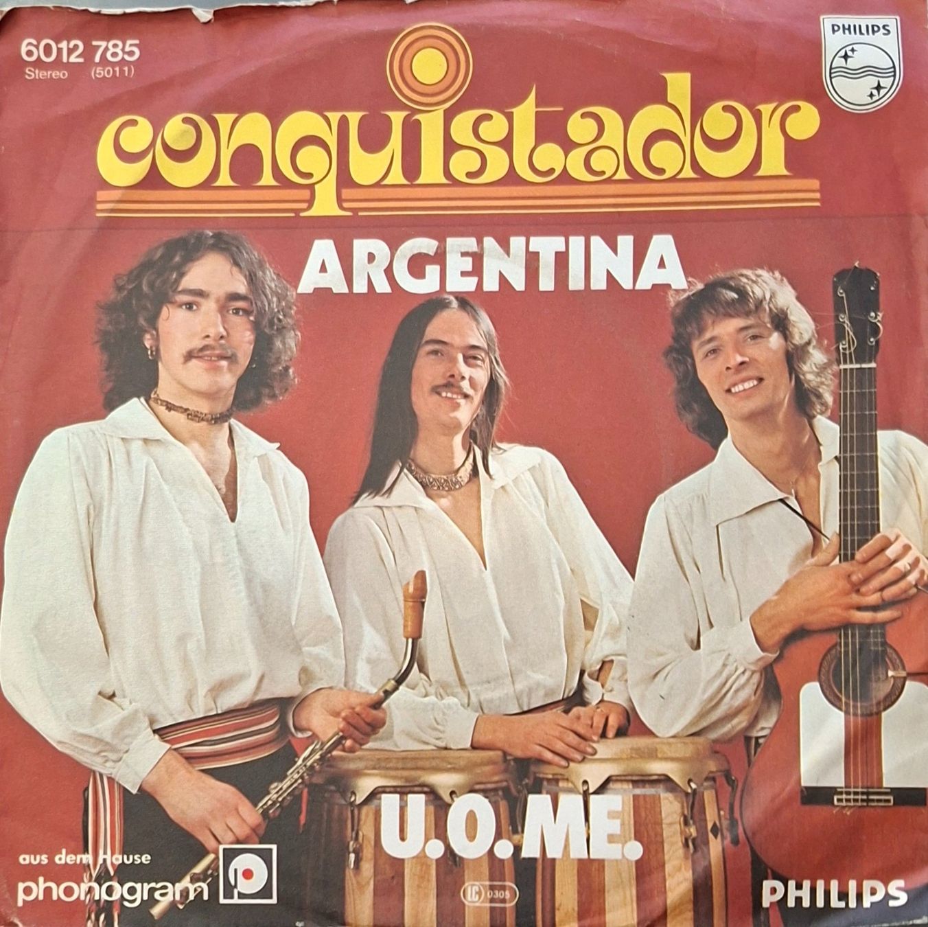 Schallplatten: Vinyl Single Conquistador - Argentina – Gebraucht aus Langenthal von Modo39