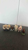 Schleich Bauernhoftiere 6 Stk kleine Figuren