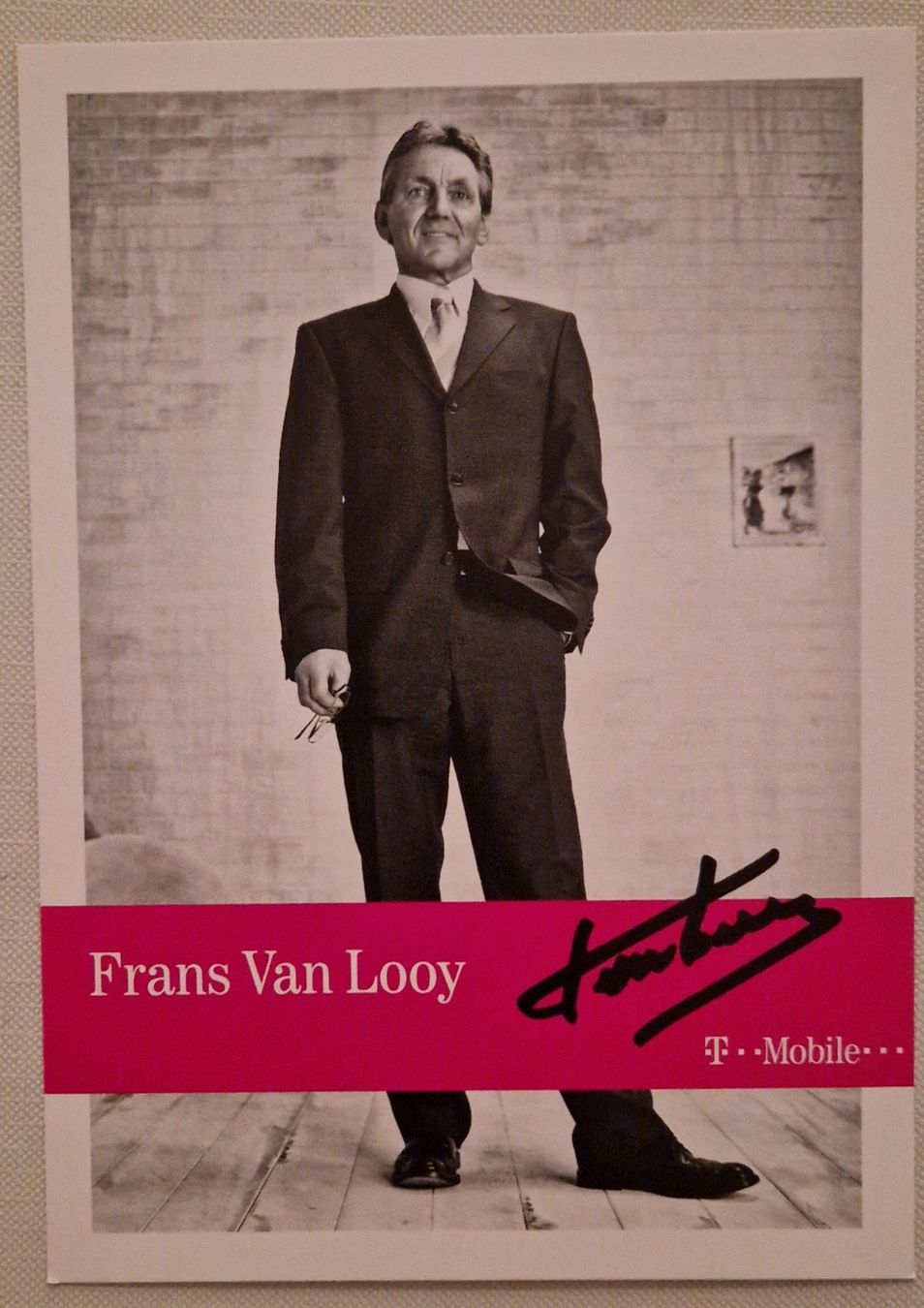 Autogramme: Frans Van Looy original signierte Autogrammkarte – Gebraucht aus Menziken von Autogramme
