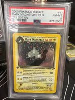 2000 Pokemon Rocket Dark Magneton Holo 1st Edition #11 PSA 8