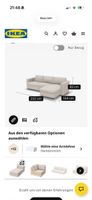 IKEA Ecksofa mit Chaiselongue, top Zustand, Bezüge waschbar