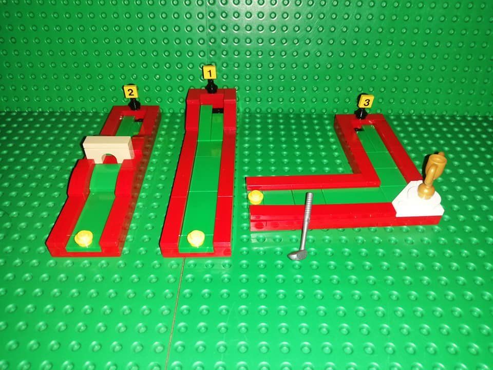 Lego Baukästen: Le parcours du mini golf Lego. – Gebraucht aus La tour de treme von