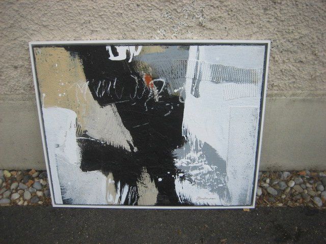 Gemälde: Abstraktes Wandbild – Gebraucht aus Winterthur von pf02