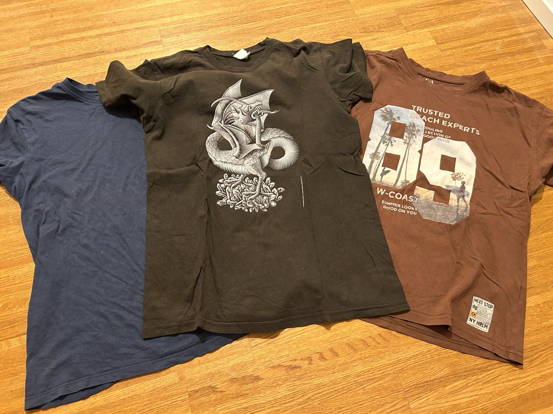 T-shirt: 3 vielseitige T-Shirts Grösse 152 – Usato da Küsnacht ZH venduto da filo_fila8700