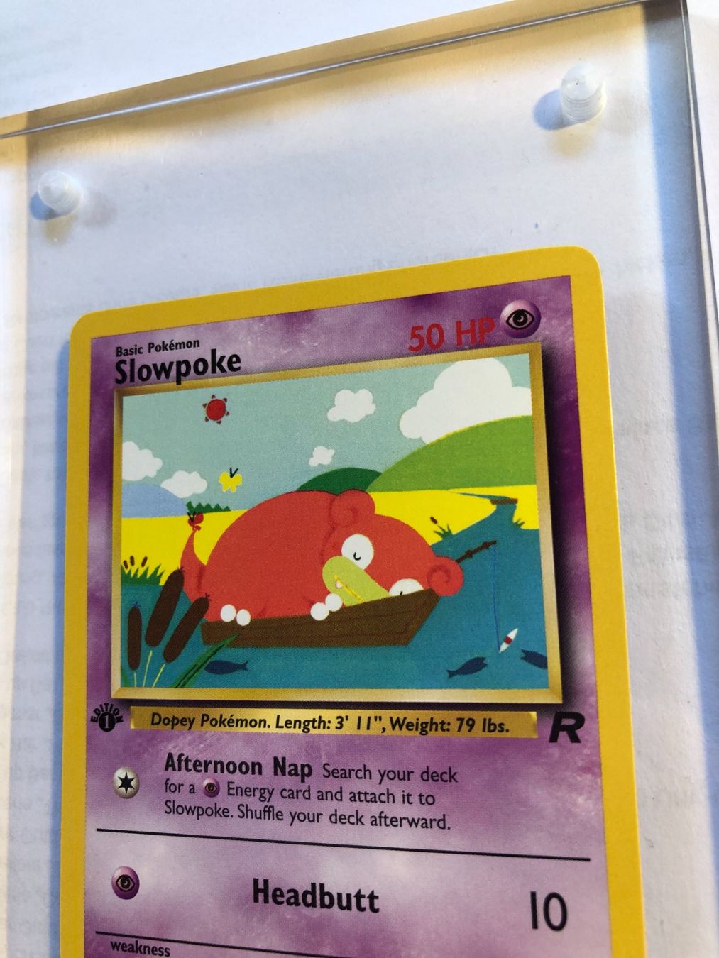 Cartes à collectionner: Slowpoke 1st Team Rocket - NM - ab 1.- – D'occasion à Giubiasco par dan_pr8b 3