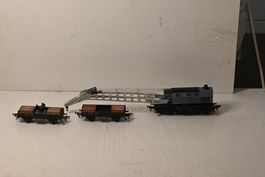 Fleischmann H0/DC Kranwagen ohne OVP