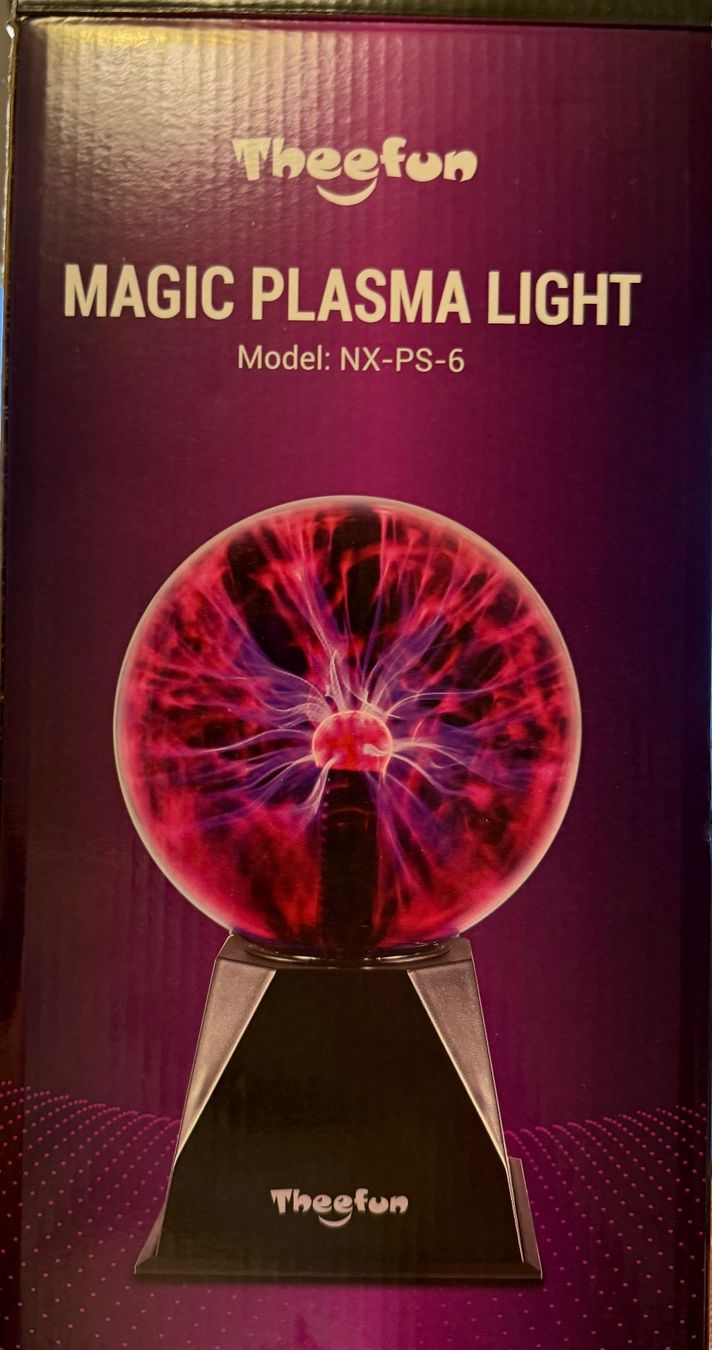 Lampade: Theefun Magic Plasma Light, NX-PS-6 – Nuovo e nell'imballaggio originale da Baar venduto da m83_q9rk