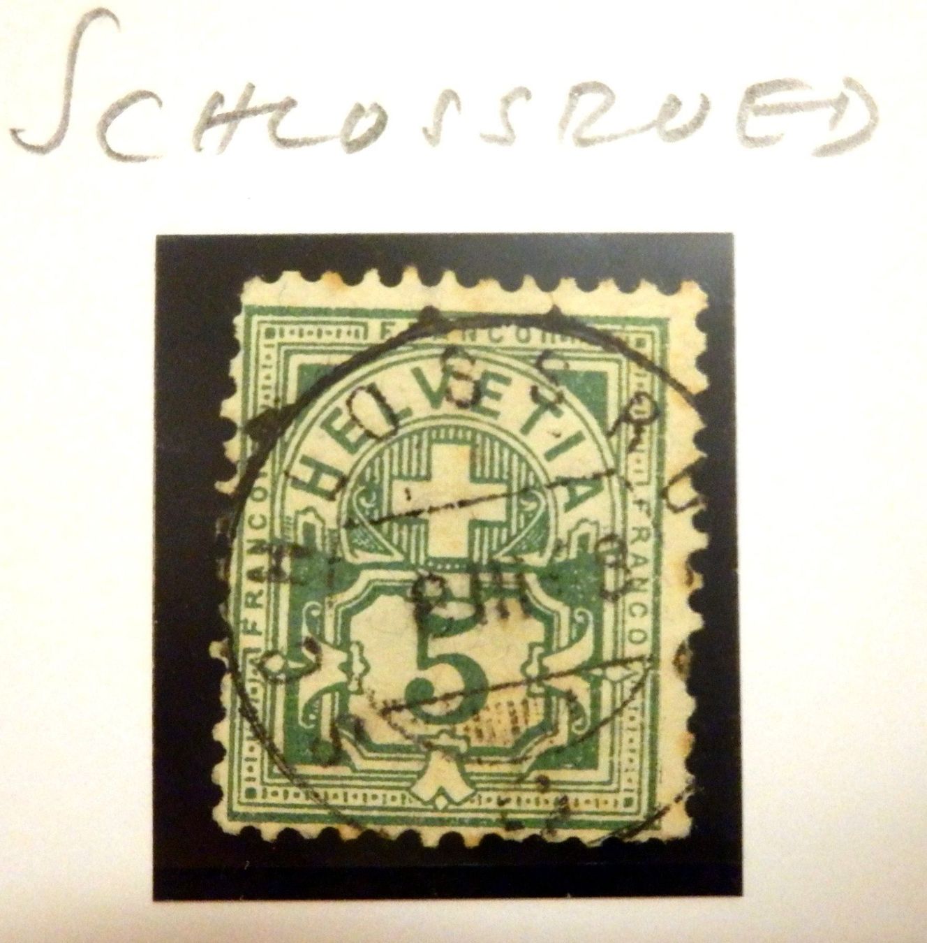 Tutti i francobolli: ZNr.82, Schlossrued AG, Vollstempel – Usato da Ueberstorf venduto da dinbau 2