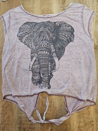 T-Shirt, Damen, lila, Grösse L