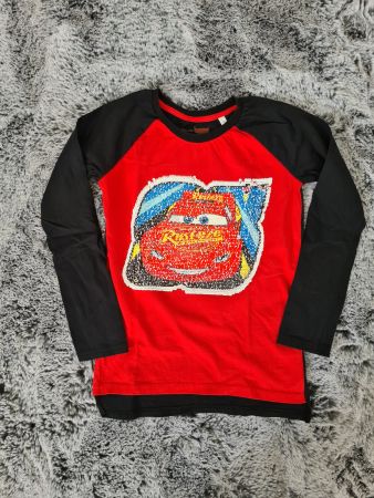 Cars Wendepailetten Shirt Gr. 134