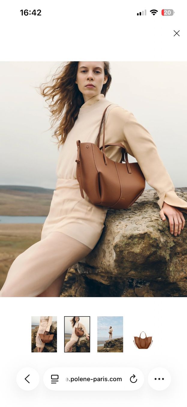 Polène Borse da donna: Neue Polene Tasche Cyme mini Camel – Nuovo (secondo la descrizione) da Epsach venduto da has_s27w 2