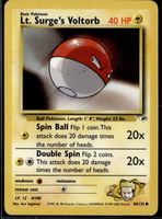 Lt. Surge’s Voltorb Gym Heroes 84/132 Pokémon EN