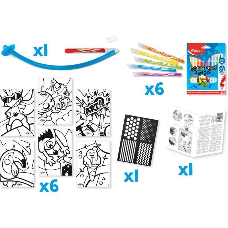 Penna & Evidenziatori: Pustestift-Set BLOW PEN, 15-teilig – Nuovo e nell'imballaggio originale da St. Gallen venduto da cointec 3