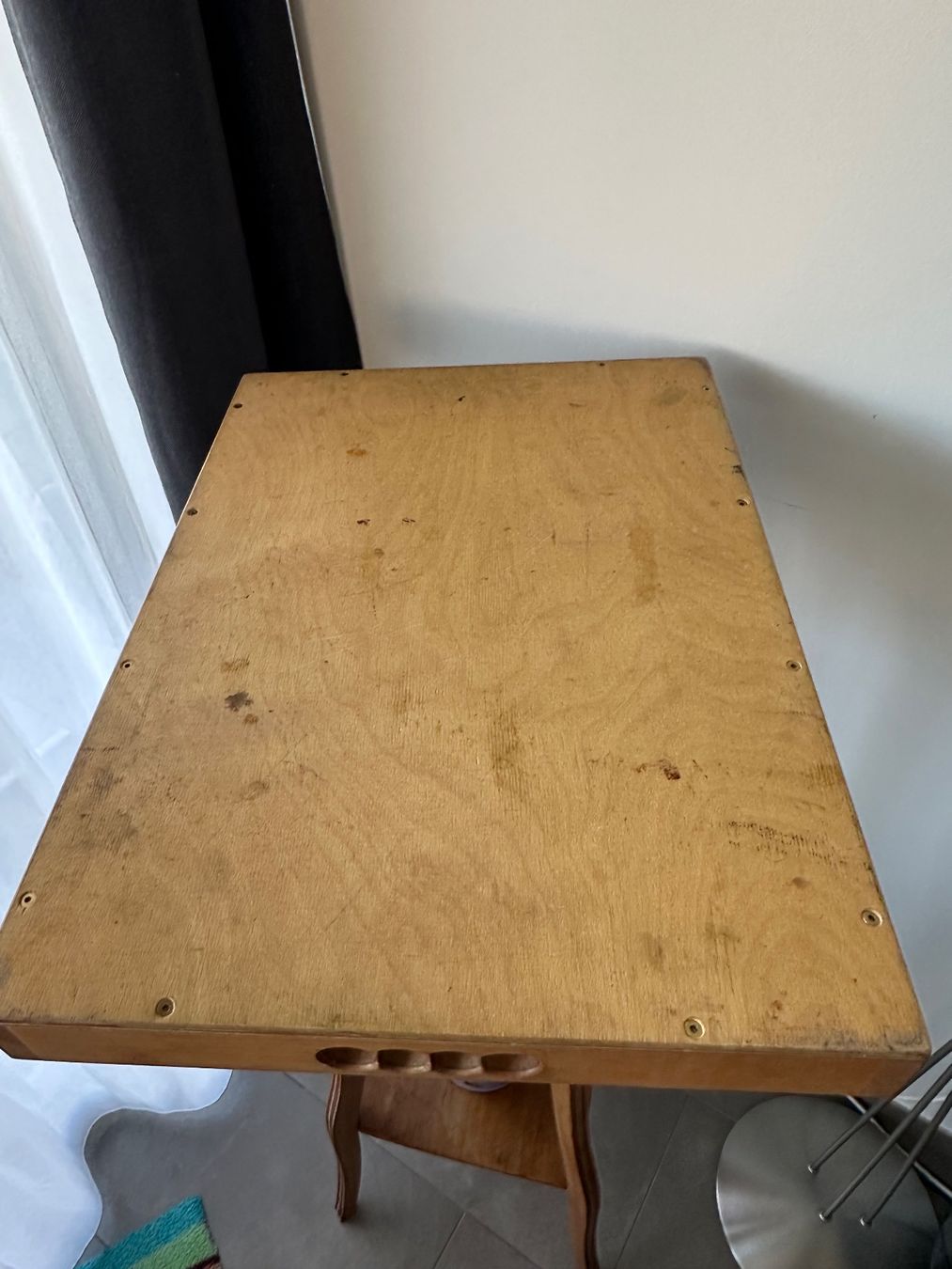 Servierplatten: HoLz SeRvieRbRett  aLt – Gebraucht aus Winkel von zeho 4