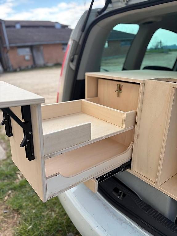 Articoli in legno: Handgefertigte Camperbox – Usato da Tenniken venduto da Cindy_Altig 2
