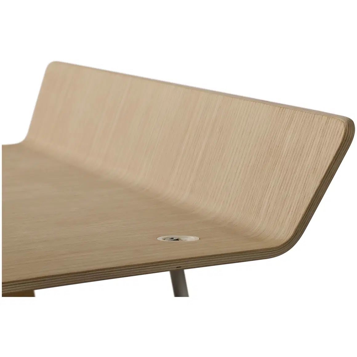 Leander Fasciatoi & Accessori: Leander Linea Wickeltisch Eiche mit Schaumstoffpolster rosa – Usato da Hofstatt venduto da alchemilla8 5