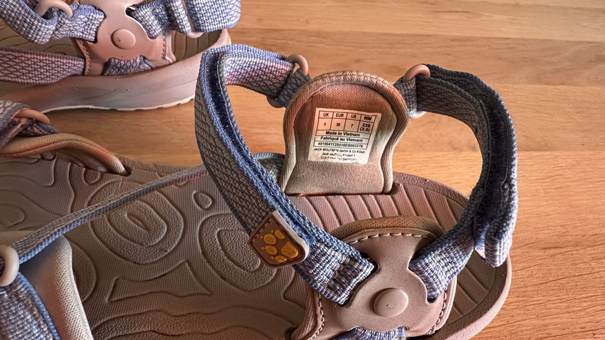 Jack Wolfskin Damenschuhe: Jack Wolfskin Trekkingsandalen Gr. 38 Blau/Grau – Gebraucht aus Winterthur von whatdreamz 3