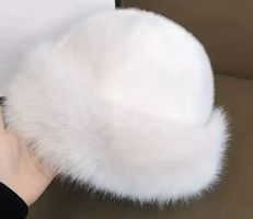 Glamour Cappello invernale in pelliccia ecco -1size- nuovo