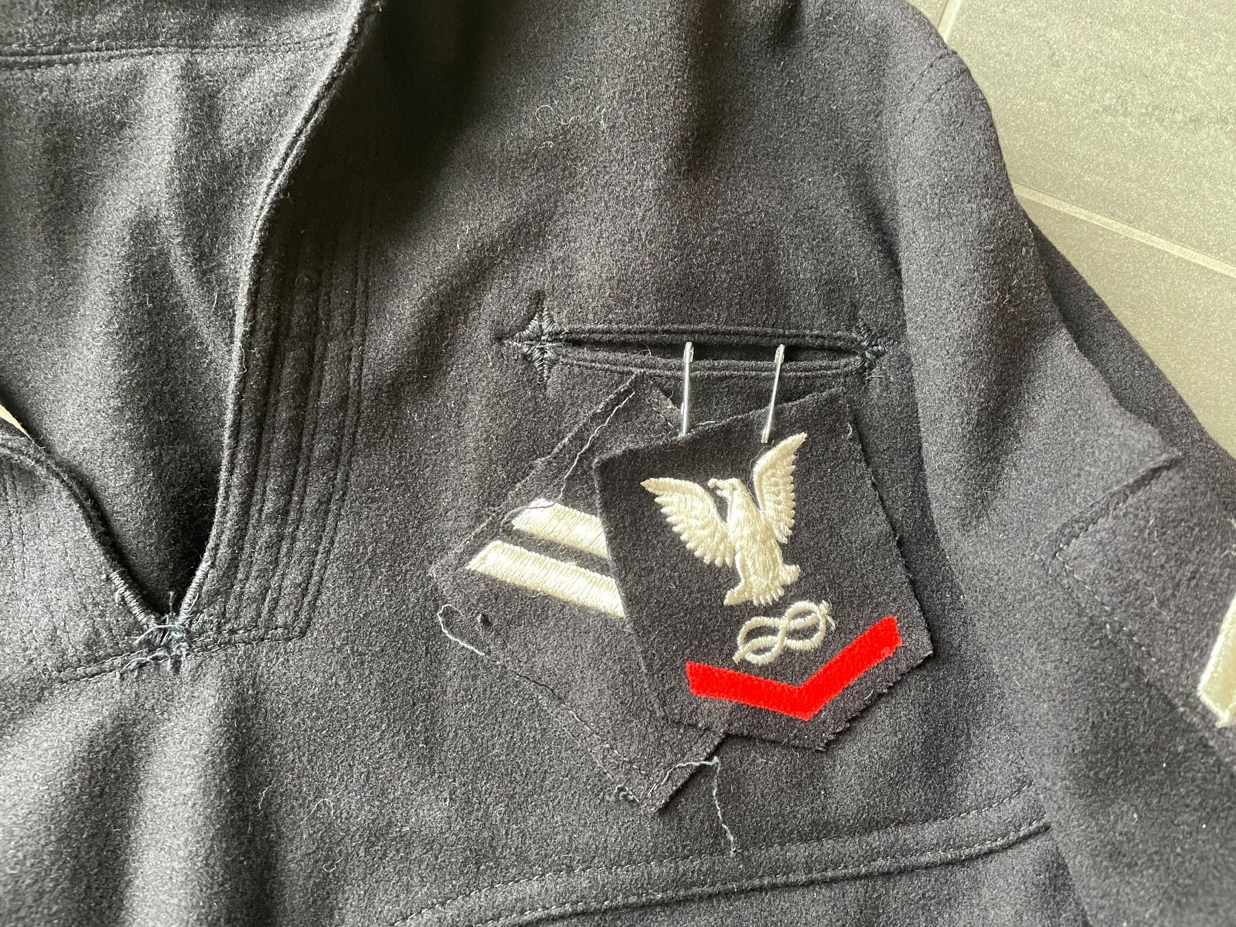 US Army Uniformi: Uniforme original de l’us navy – Usato da Oberbütschel venduto da Woodie2005 5