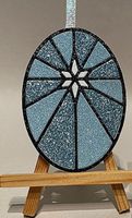 Poppy Stamps Die **Brilliant Star Oval**