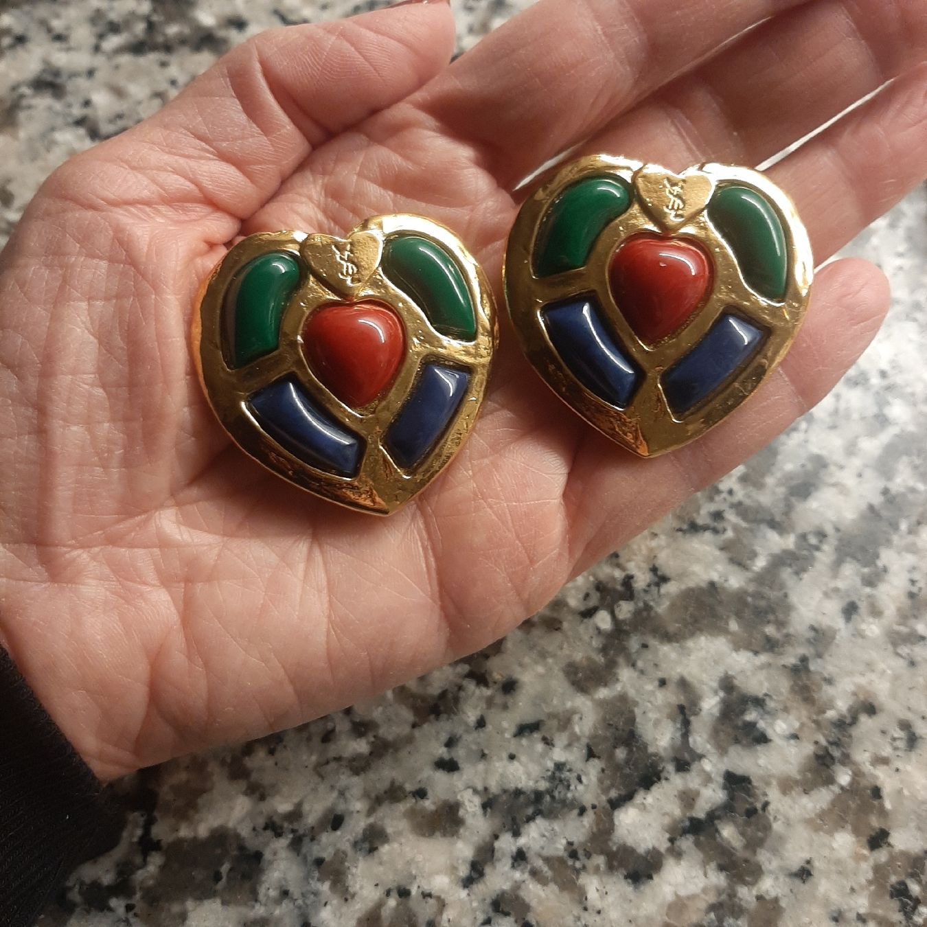Saint Laurent Altri gioielli: Parure Yves Saint Laurent vintage – Usato da Chêne-Bourg venduto da chsandra34 5