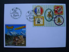 2002 Nr. 1054-1058 auf Brief mit Stempel SIGRISWIL