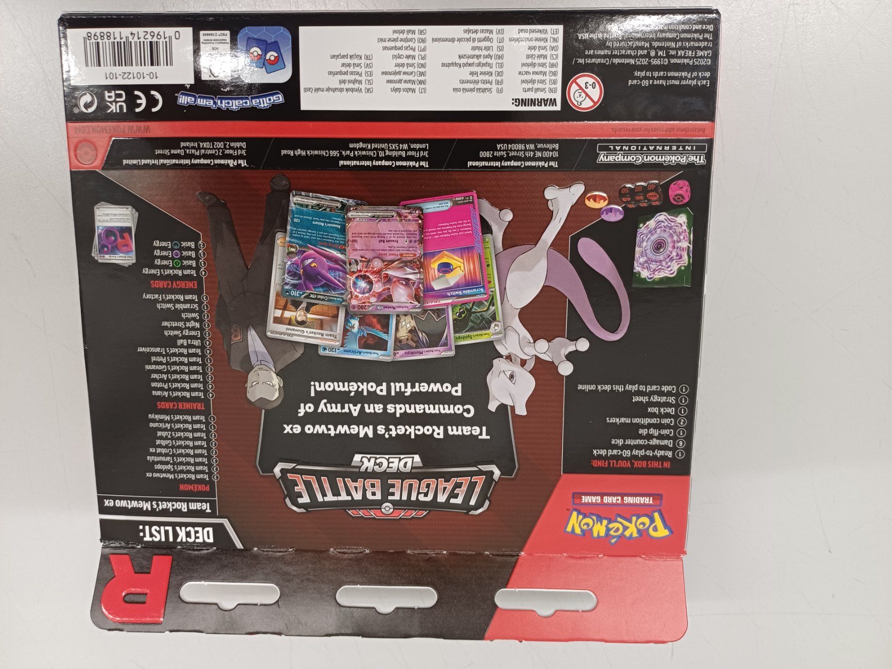 Pokémon Carte collezionabili: League Battle Deck Team Rockets Mewtwo ex – Nuovo e nell'imballaggio originale da emmenbrücke venduto da Priska710 1