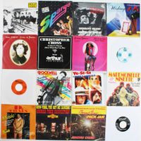 16 DISCO POP SINGLES 1970/80er Jahren IDEAL FÜR JUKEBOX