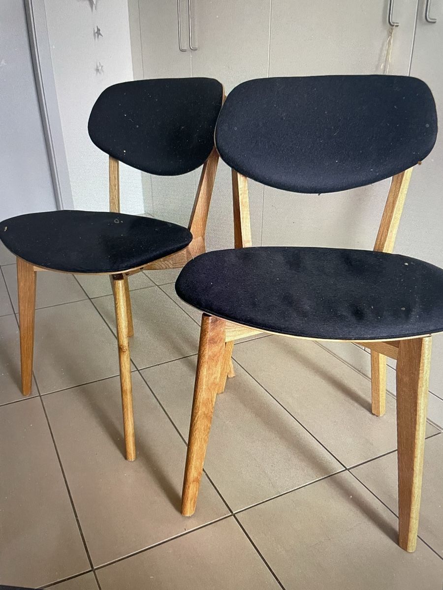 Micasa Sedie: Stuhl 4 Stk. (Holz / Stoff) – Usato da Luzern venduto da najoti
