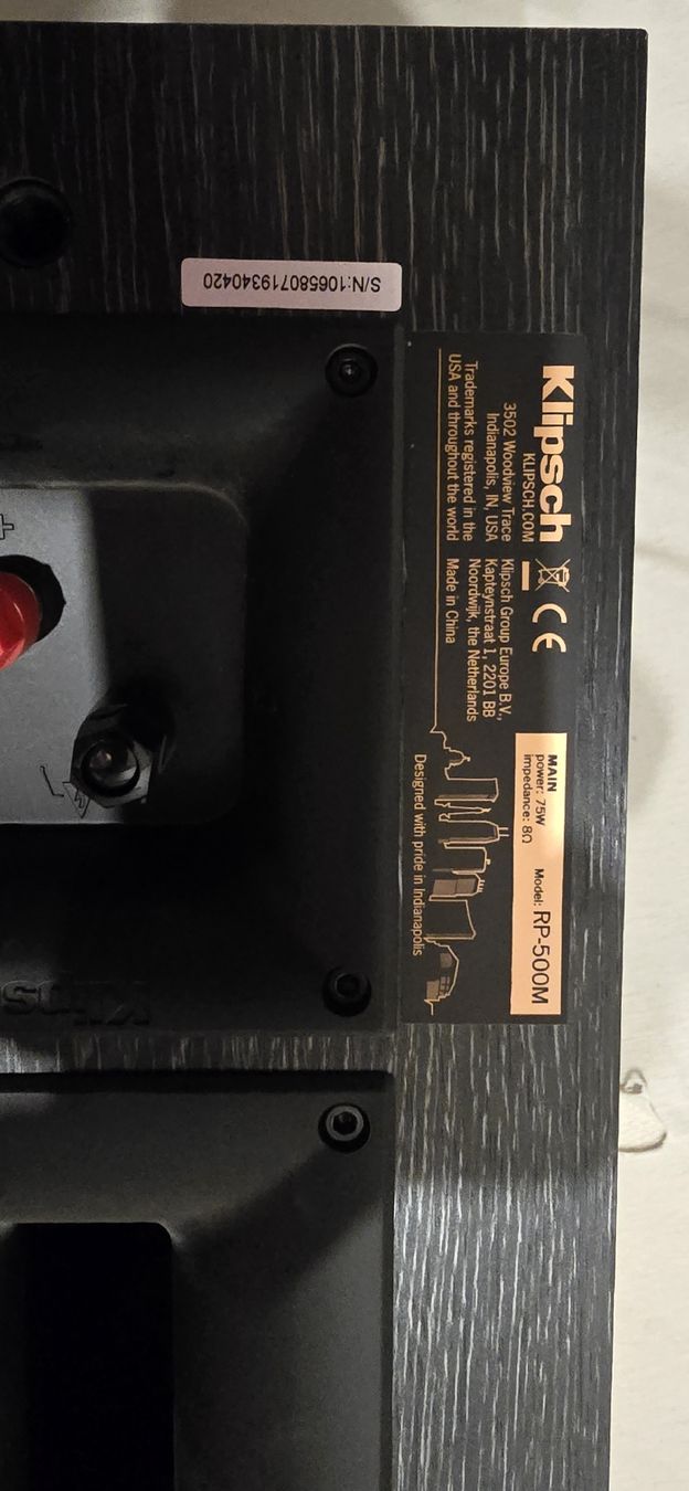 Klipsch Casse acustiche: Klipsch RP-500M  – Usato da Hüntwangen venduto da tr4_pd9s 2