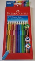Faber-Castell Colour Grip - 12 Stifte