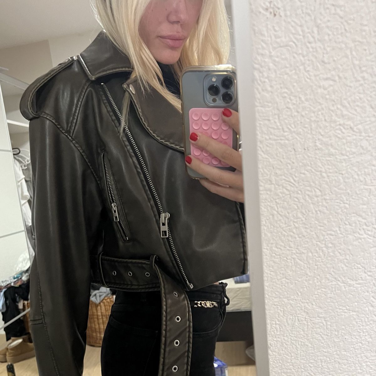 Zara Giacche: Zara Lederjacke – Nuovo (secondo la descrizione) da Wolfhausen venduto da leaze