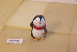 Pinguin Figur - beschneit, Grösse: ca. 10cm