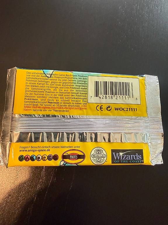 Sammelbilder & Trading cards: Pokémon Blastoise Booster Deutsch 1. Edition Sealed  – Gebraucht aus Embrach von Glumanda1992 1