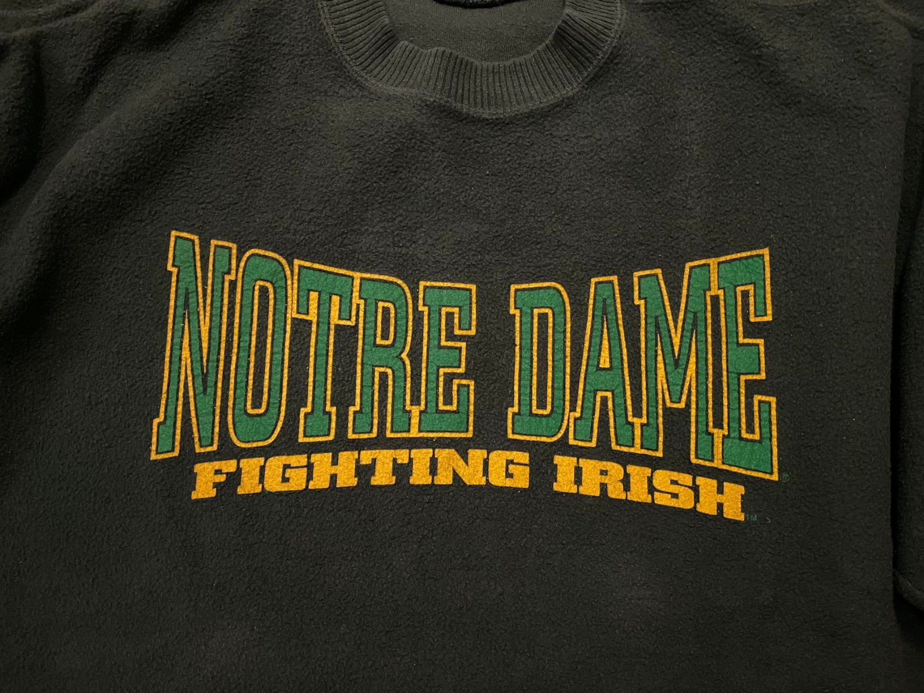 Pullover & Sweatshirts: Notre Dame - Vintage Green Sweater – Gebraucht aus Chiasso von Er_Mon 2