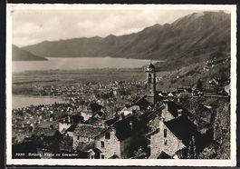 AK Brione, Vista su Locarno, 1933