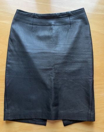 & Other Stories Leather Skirt, Size 34