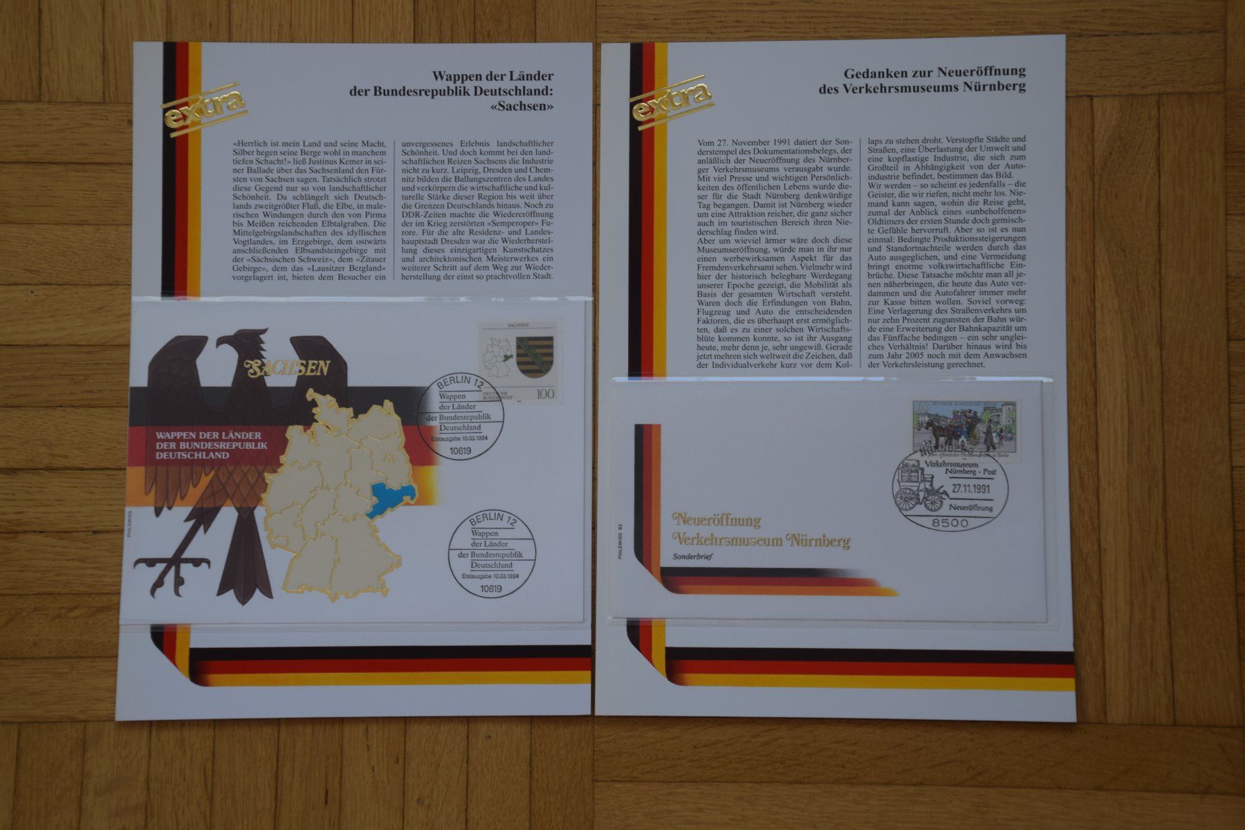 Documenti: 1 Münzsatz u. 34 Belege BRD – Usato da Luzern venduto da CH2018 2