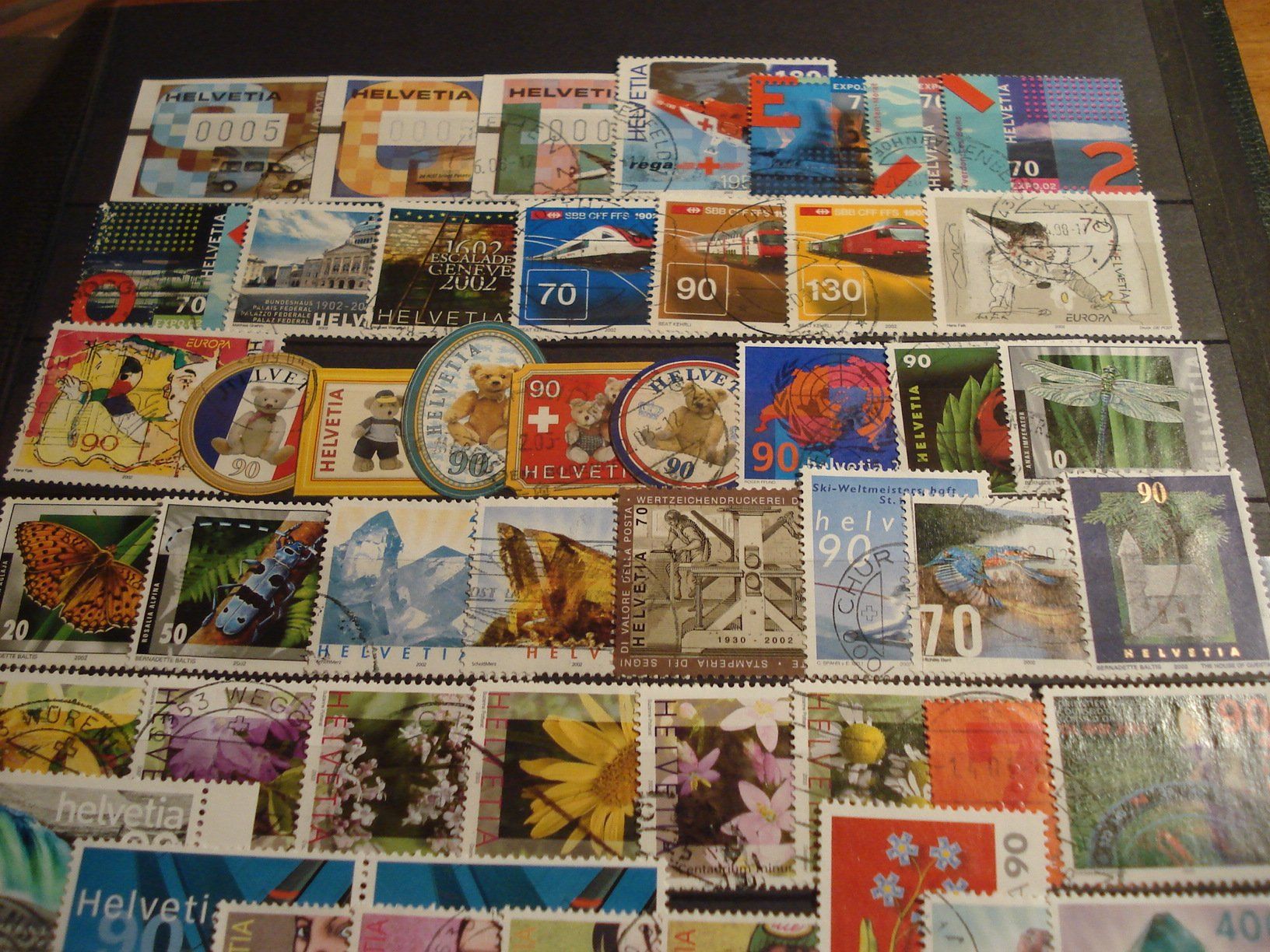 Tous les timbres: Lot moderne Schweiz gestempelt – D'occasion à Niederwil AG par morostahu 1