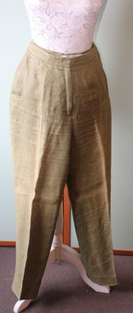Leinenhose von *MAX MARA*